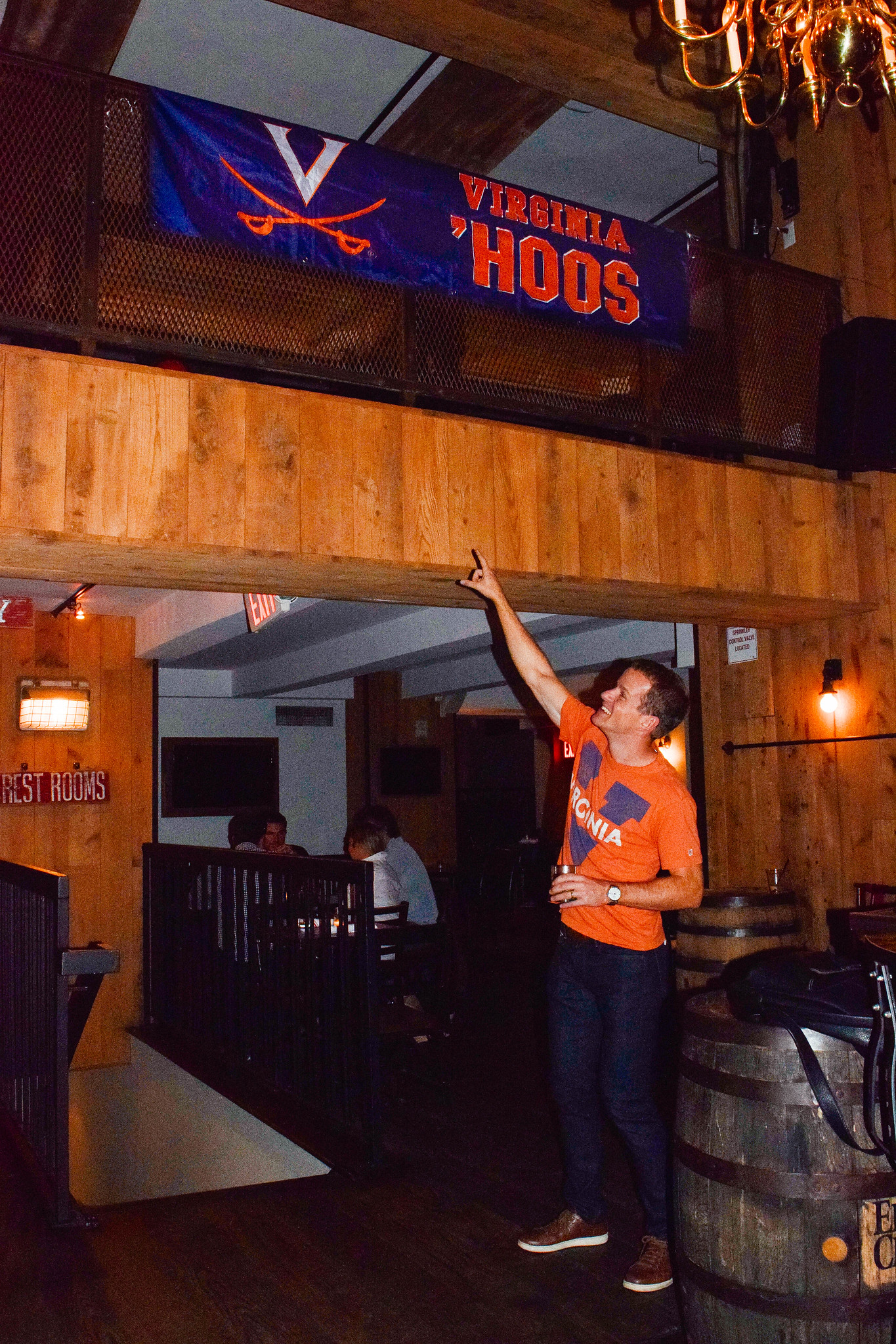 Virginia Club of New York Orange Shirts Group
